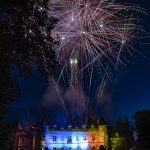 Le château,  Les feux d’artifice du 14 juillet à Lamorlaye "
