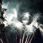 Le château,  Les feux d’artifice du 14 juillet à Lamorlaye "