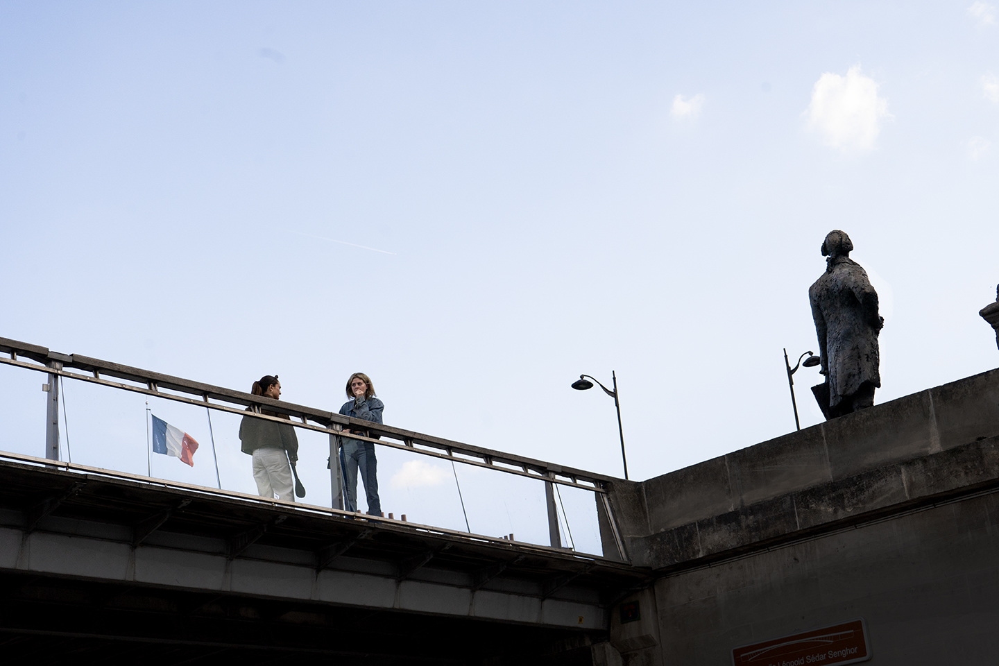 La passerelle Léopold Sédar Senghor 12"